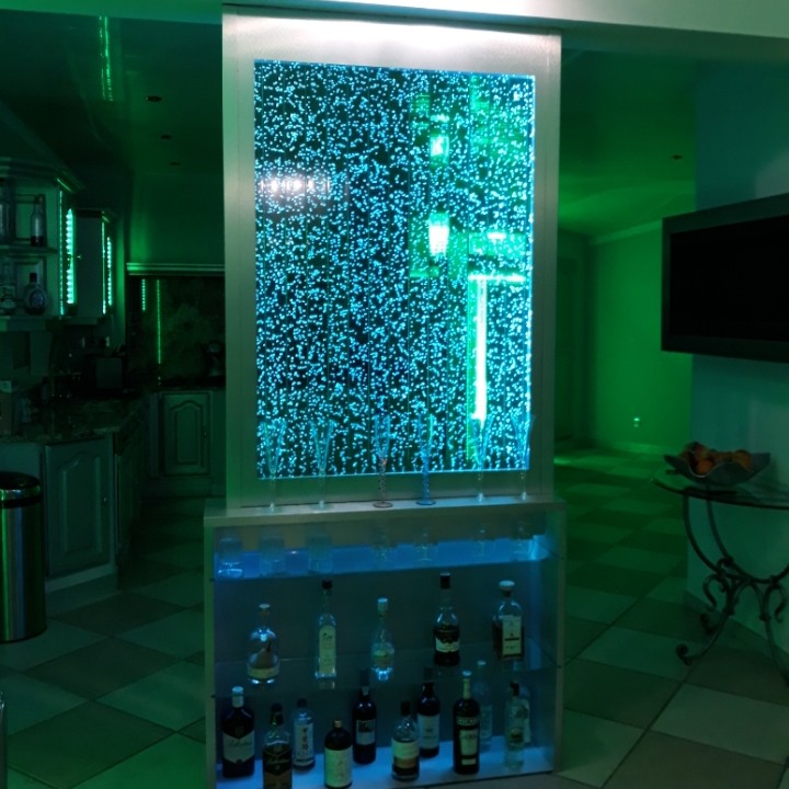 Cloison bulles en sol