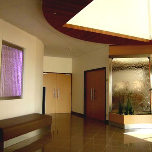 Cloison bulles et mur d’eau